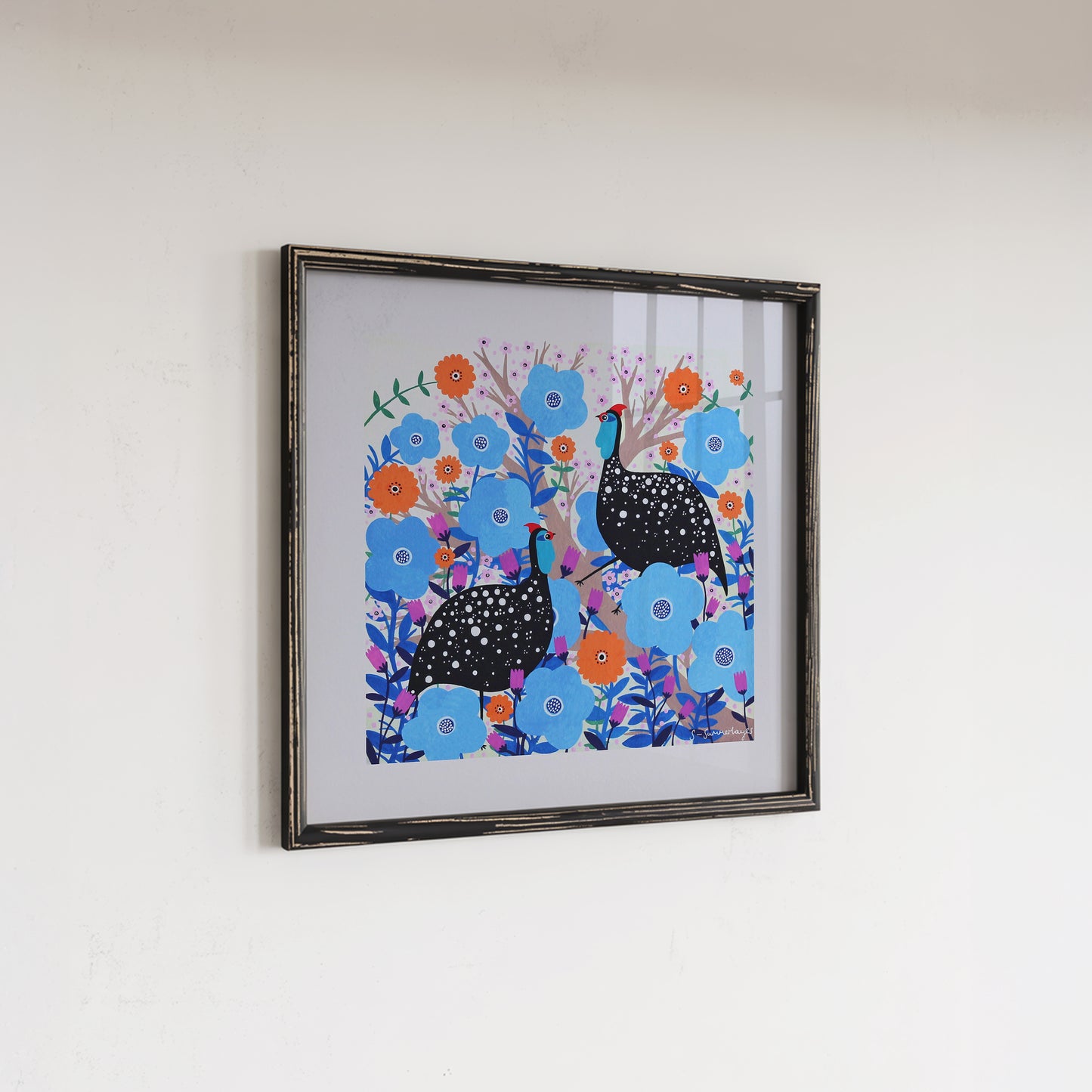 Guinea Meet Art Print