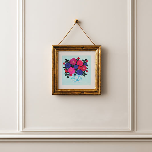 Peony Bouquet Art Print