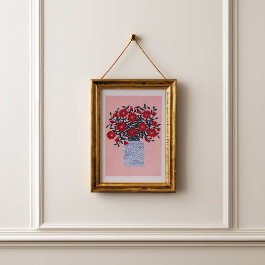 Red Flowers Art Print