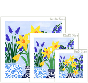 Spring Vases Art Print