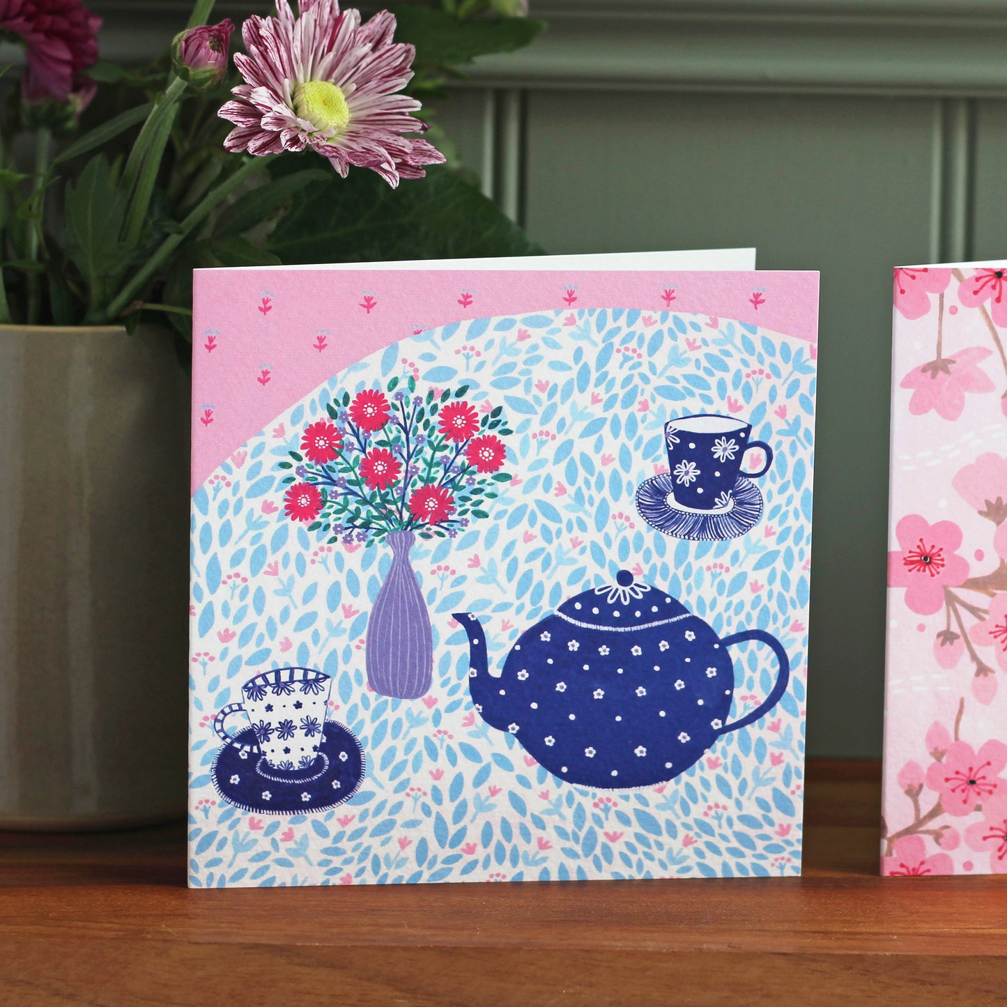 Notecard Pack - Springtime Corners
