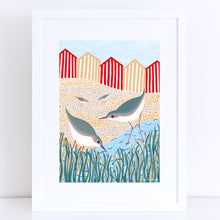 Load image into Gallery viewer, Beach Birds Art Print