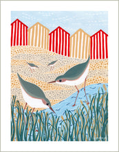 Load image into Gallery viewer, Beach Birds Art Print