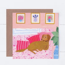 Load image into Gallery viewer, Dusty Dog Greeting Card