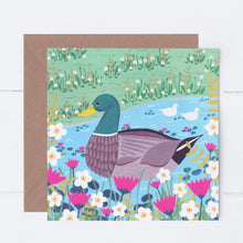Load image into Gallery viewer, Duck Pond Greeting Card