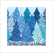 Load image into Gallery viewer, Winter Trees Art Print