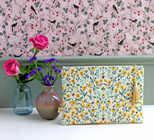 Load image into Gallery viewer, Buttercup and Bees Cosmetic Bag