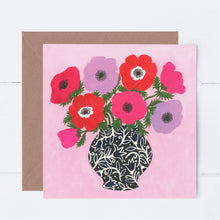 Load image into Gallery viewer, Anemones Greeting Card