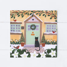 Load image into Gallery viewer, Christmas Cottage Greeting Card