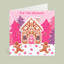 Load image into Gallery viewer, Gingerbread House Greeting Card