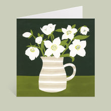 Load image into Gallery viewer, Winter Christmas Roses Greeting Card