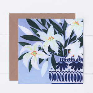 Lillies Greeting Card
