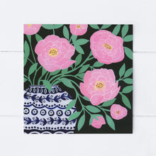 Load image into Gallery viewer, Pink Peonies Greeting Card