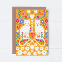 Load image into Gallery viewer, Scandi Cats Greeting Card