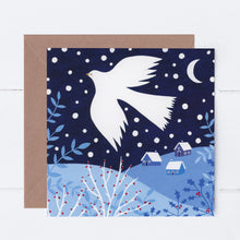 Load image into Gallery viewer, Snowy Dove Greeting Card
