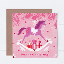 Load image into Gallery viewer, Rocking Horse Greeting Card