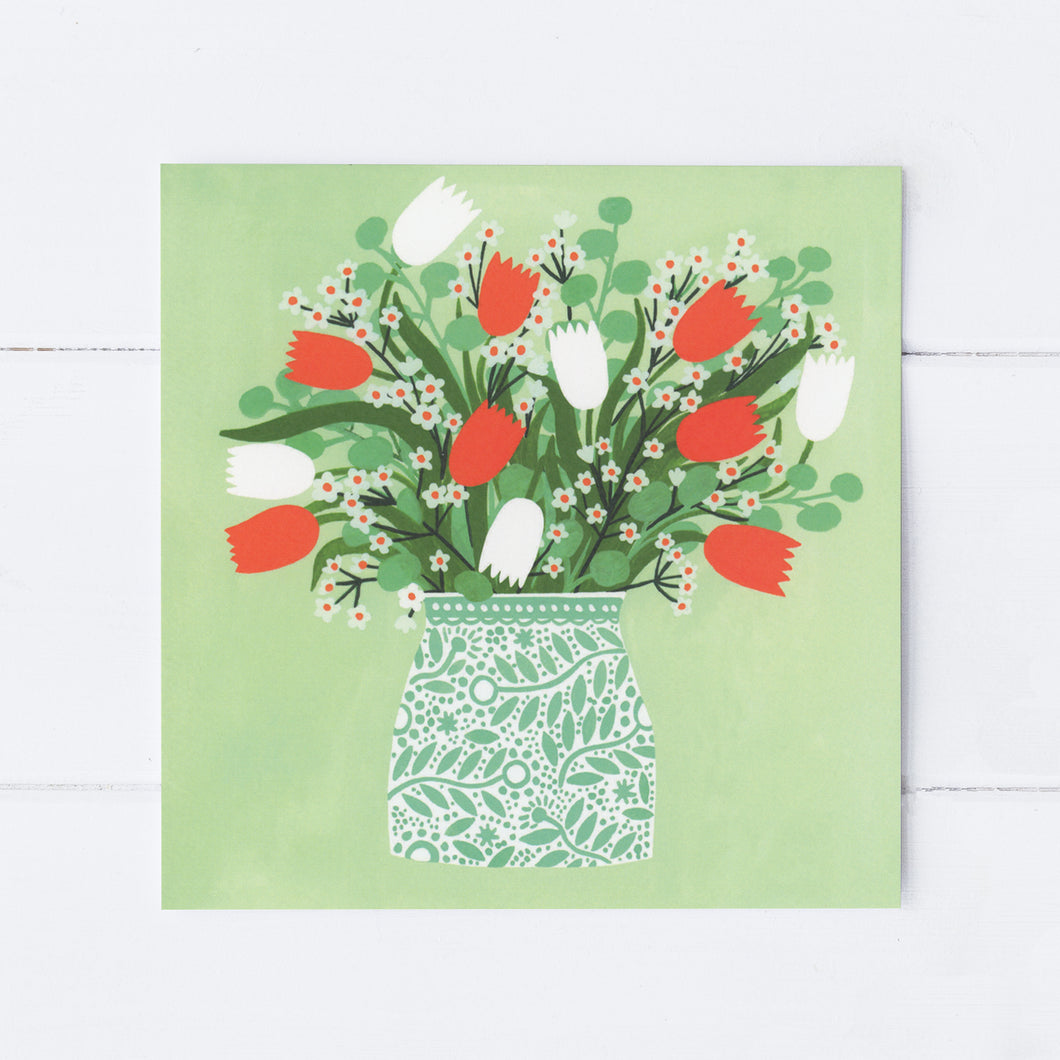 Tulips Greeting Card