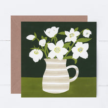 Load image into Gallery viewer, Winter Christmas Roses Greeting Card