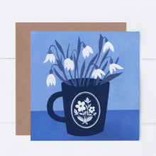 Load image into Gallery viewer, Winter Snowdrops Greeting Card