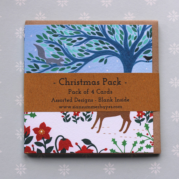 Notecard Pack - Winter Woodland