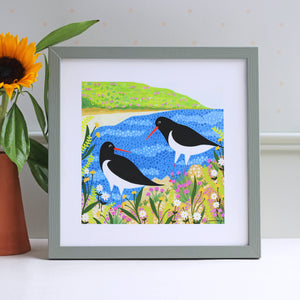Coastal Sea Birds Art Print