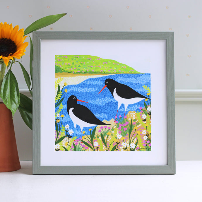 Coastal Sea Birds Art Print