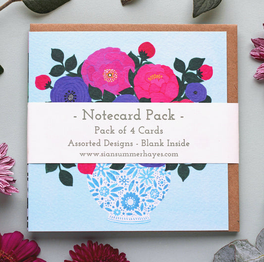 Notecard Pack - Still Life Florals