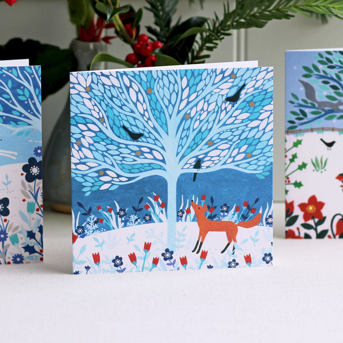 Notecard Pack - Winter Woodland
