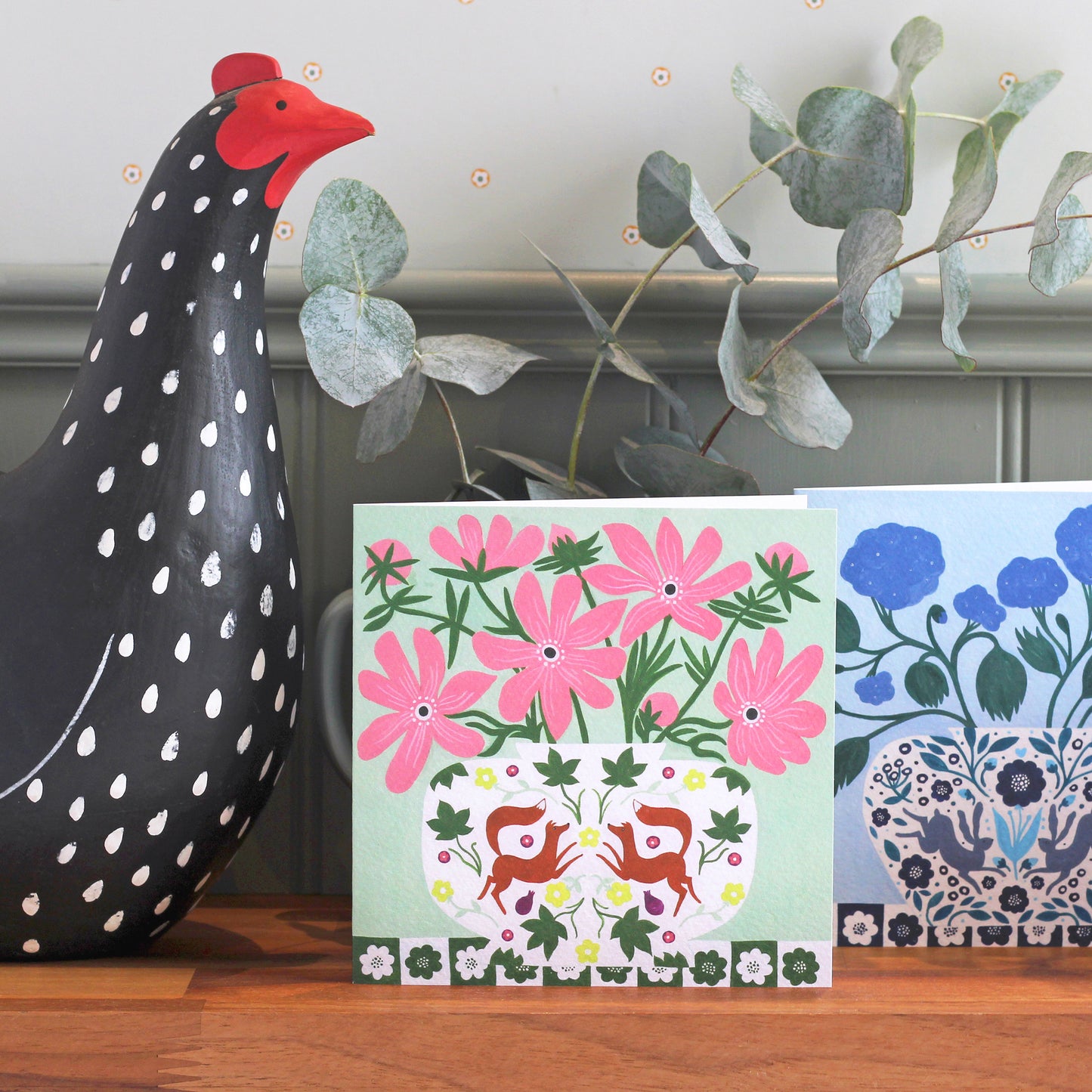Notecard Pack - Painted Vases