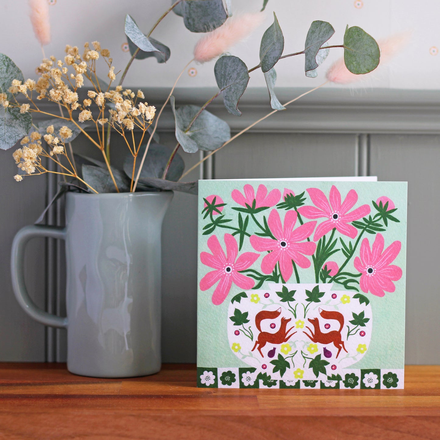 Notecard Pack - Painted Vases