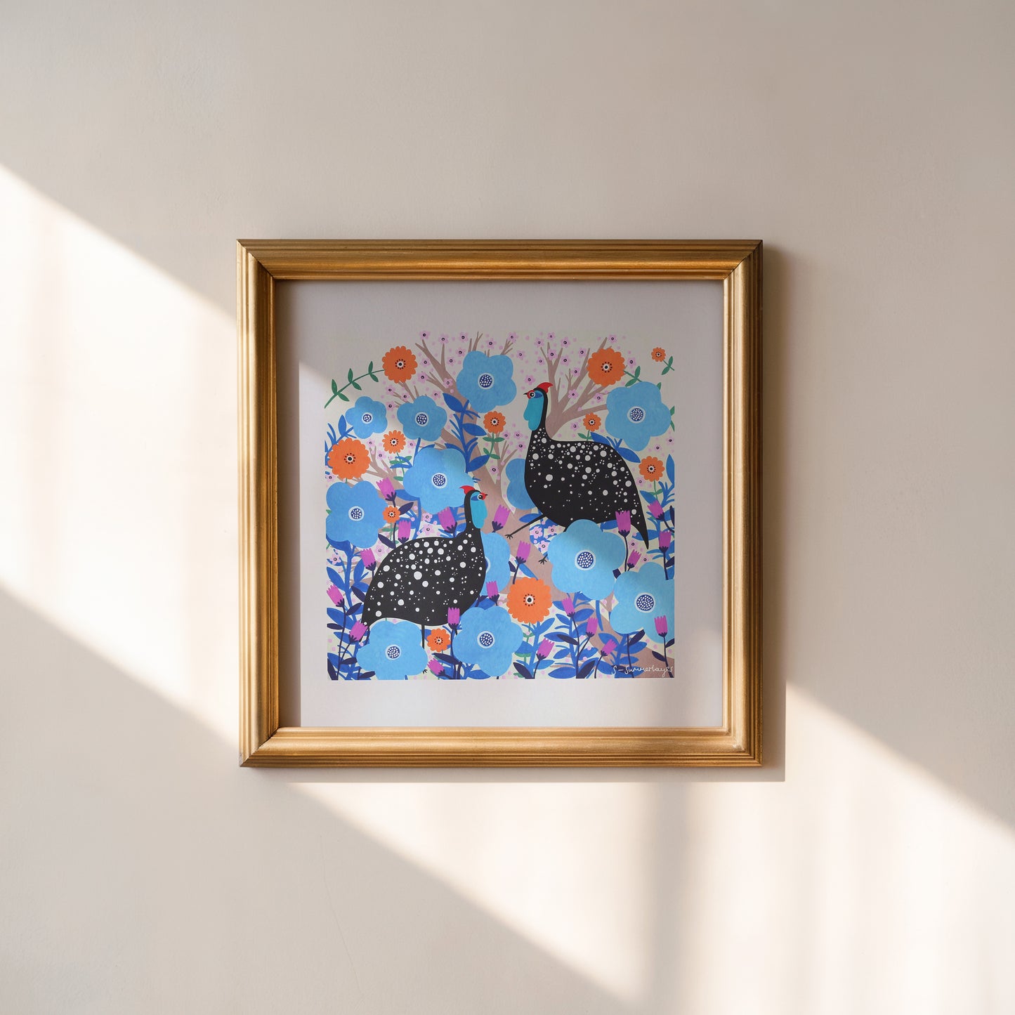 Guinea Meet Art Print