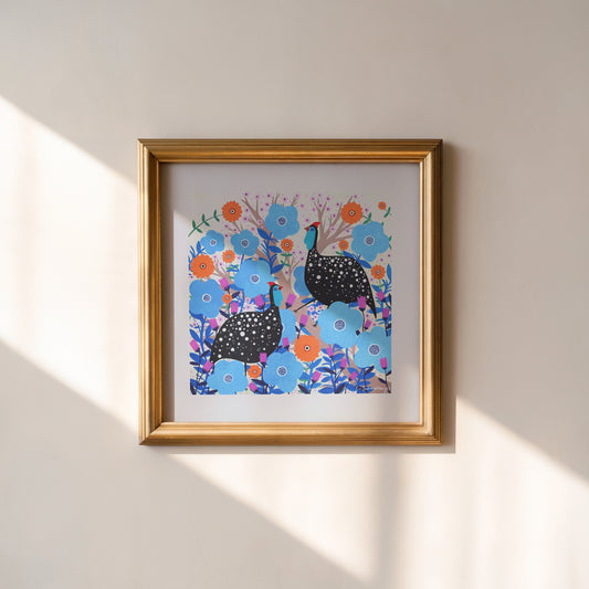 Guinea Meet Art Print