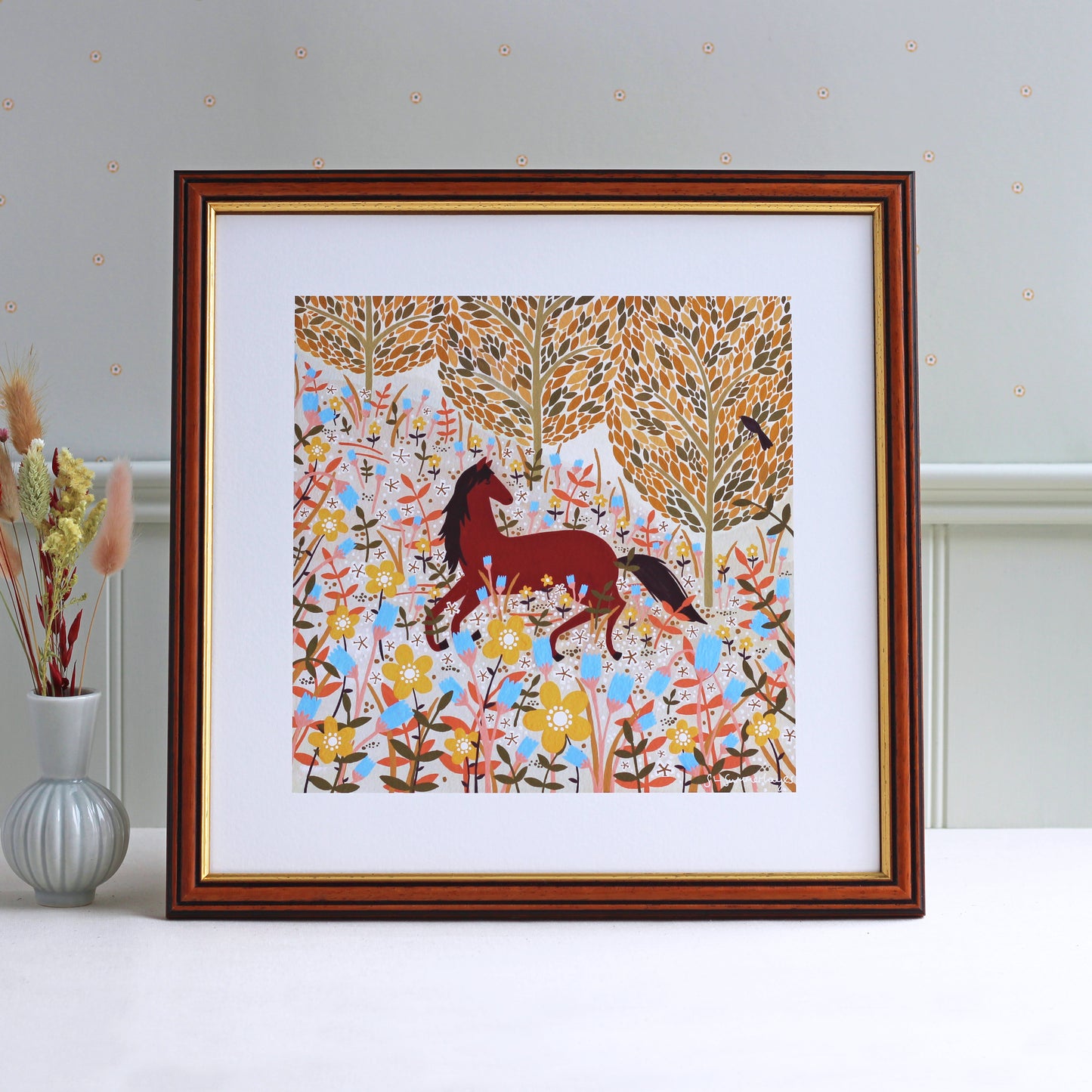 Horse Meadow Art Print