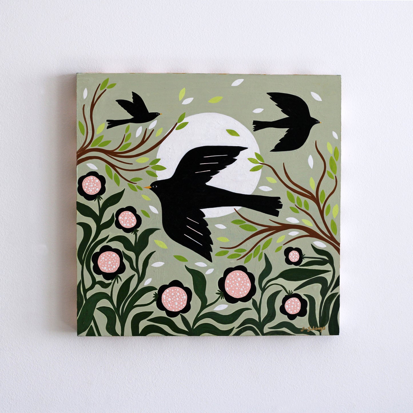 'Blackbird Moon' Original Art