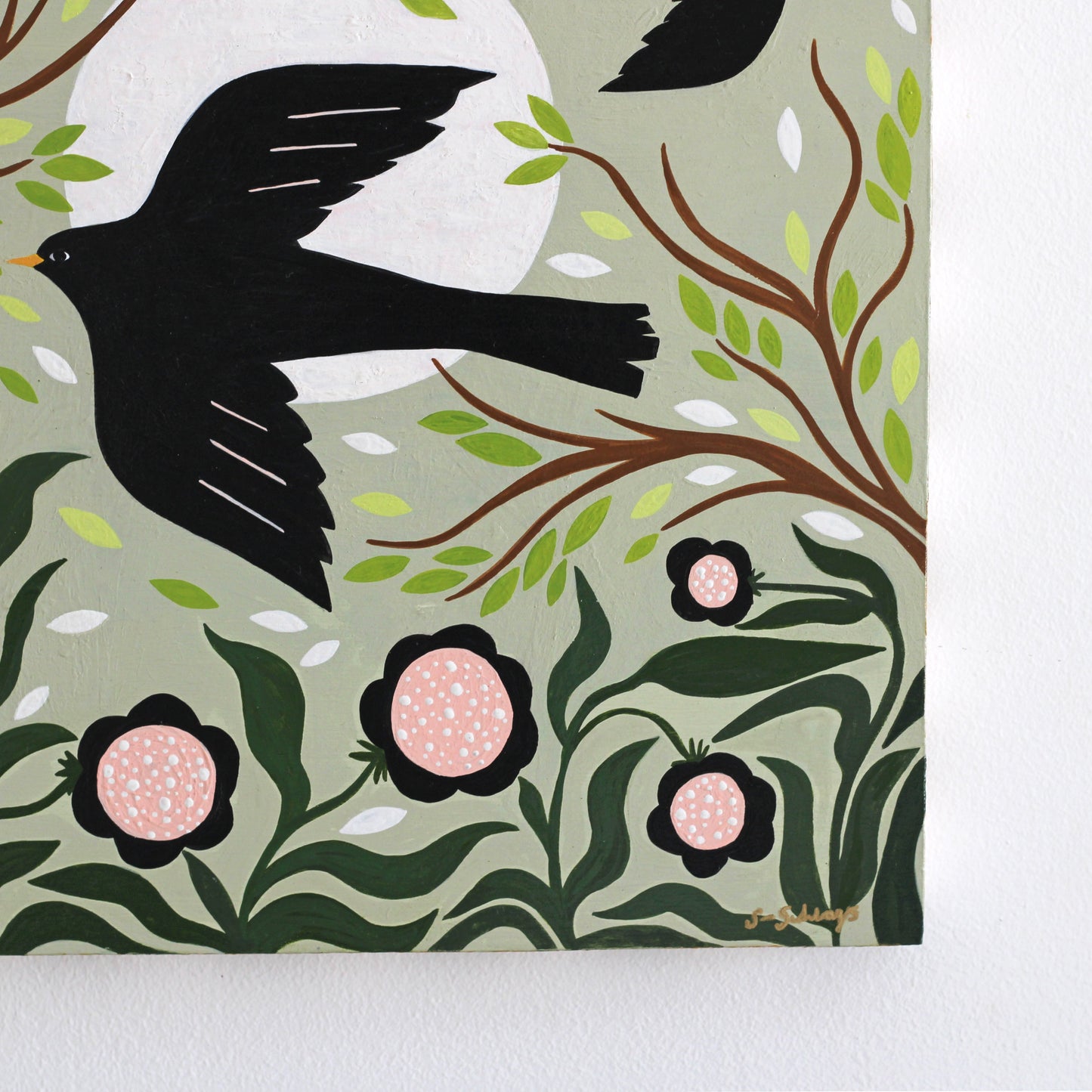'Blackbird Moon' Original Art