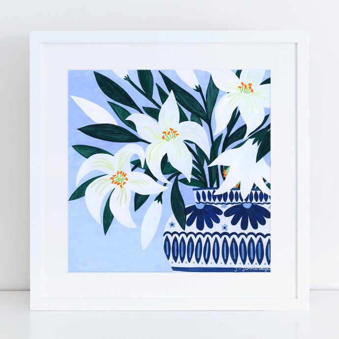 Lillies Art Print
