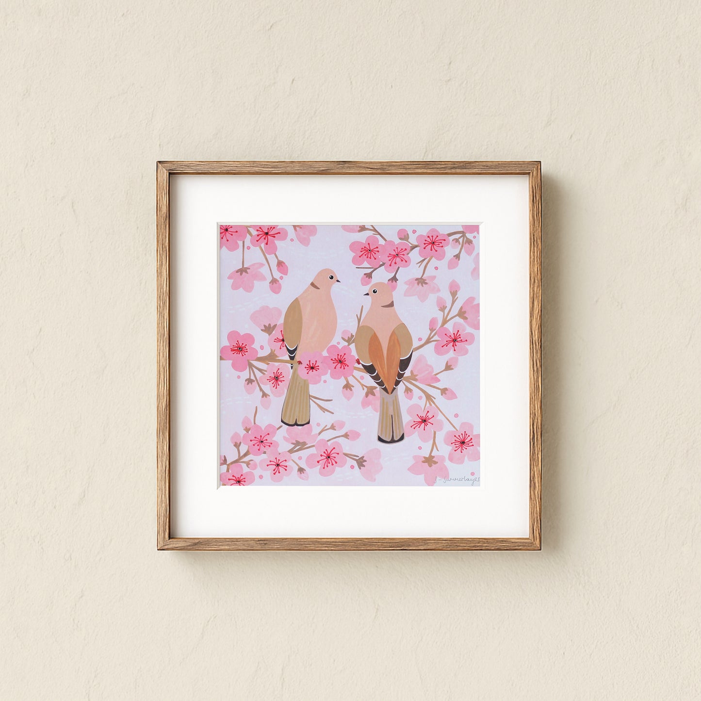 Love Birds Art Print