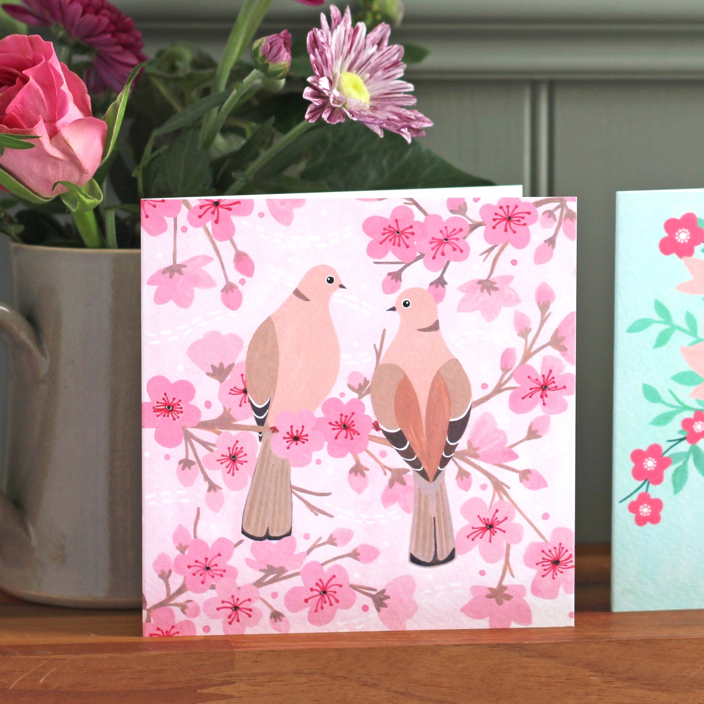 Notecard Pack - Springtime Corners