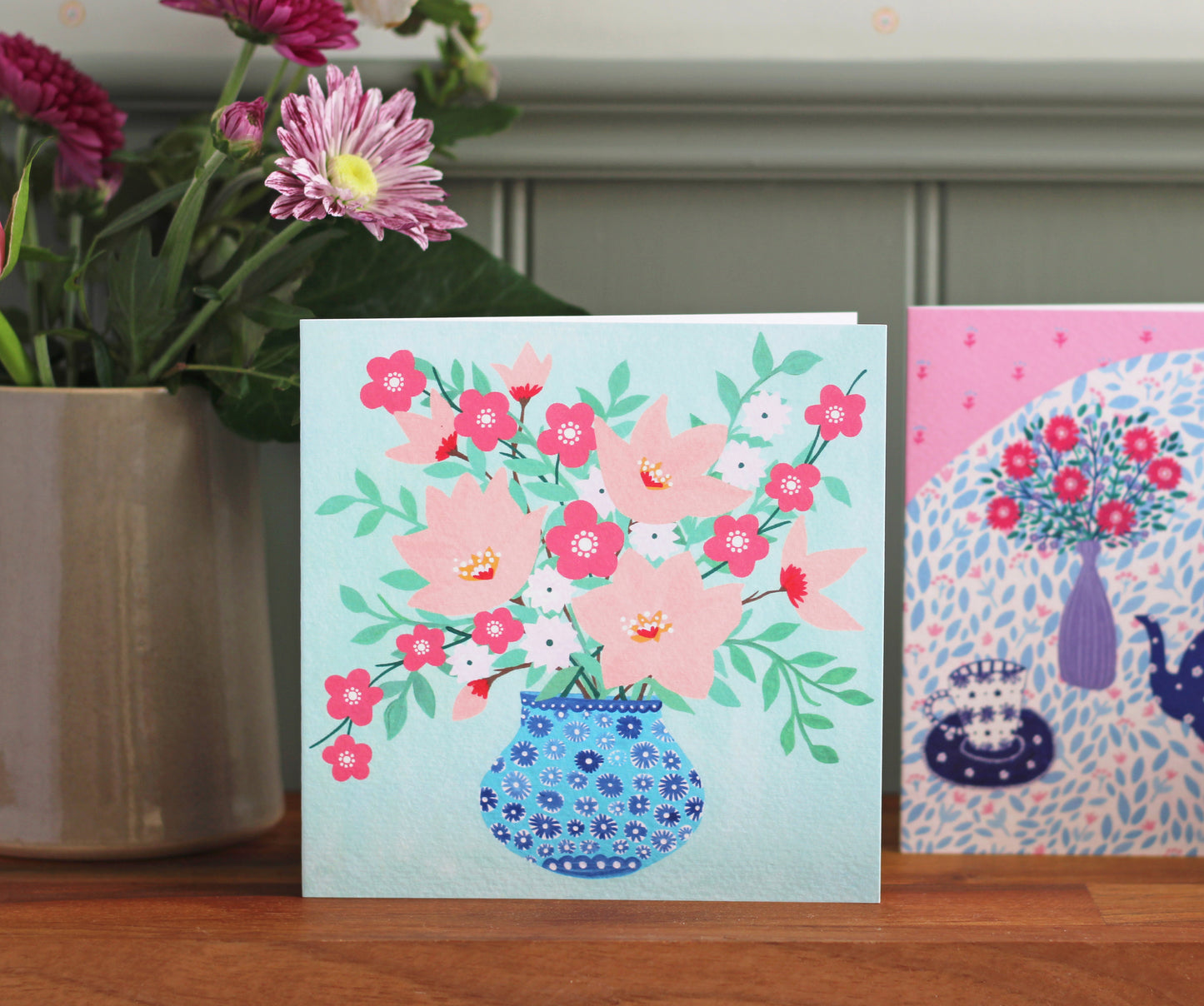 Notecard Pack - Springtime Corners