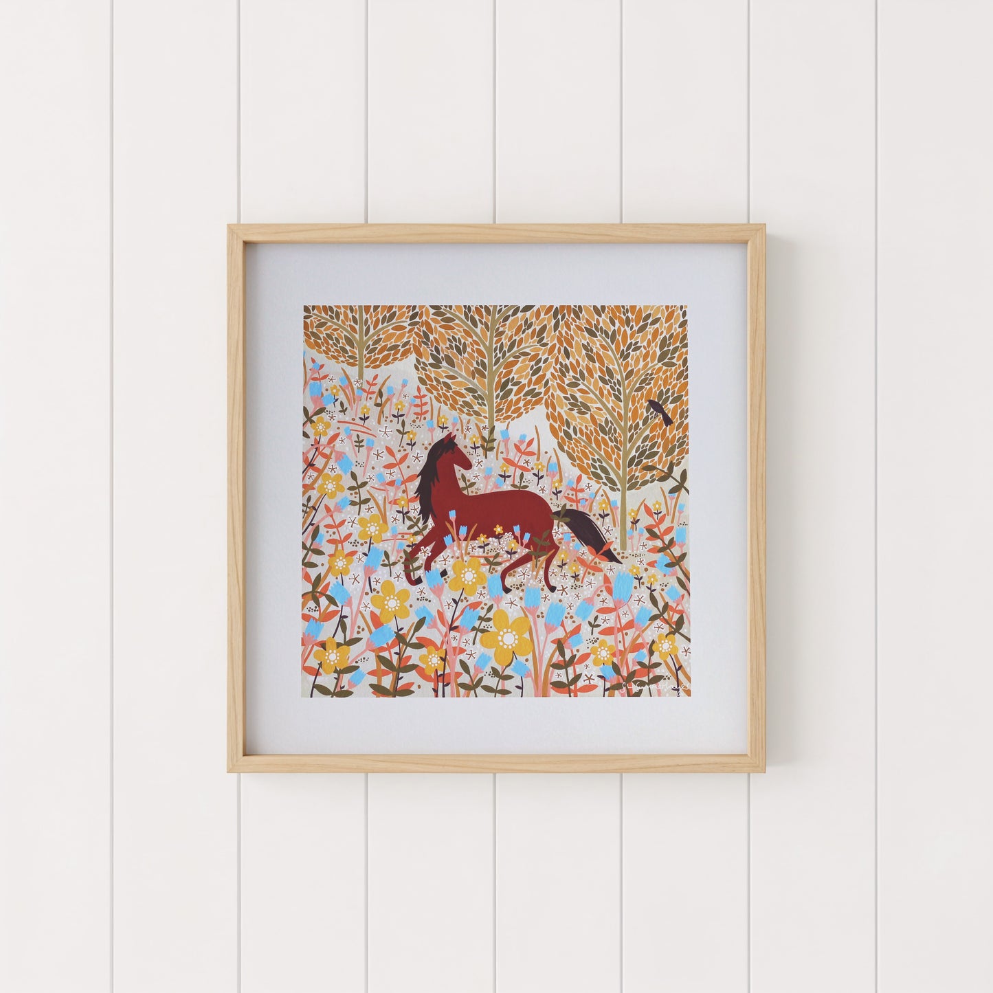 Horse Meadow Art Print