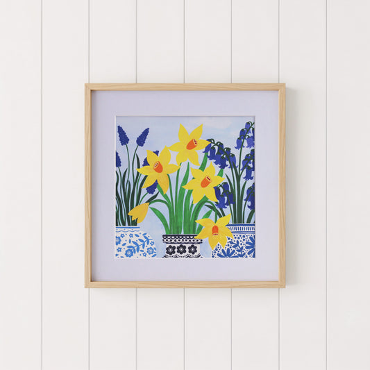 Spring Vases Art Print