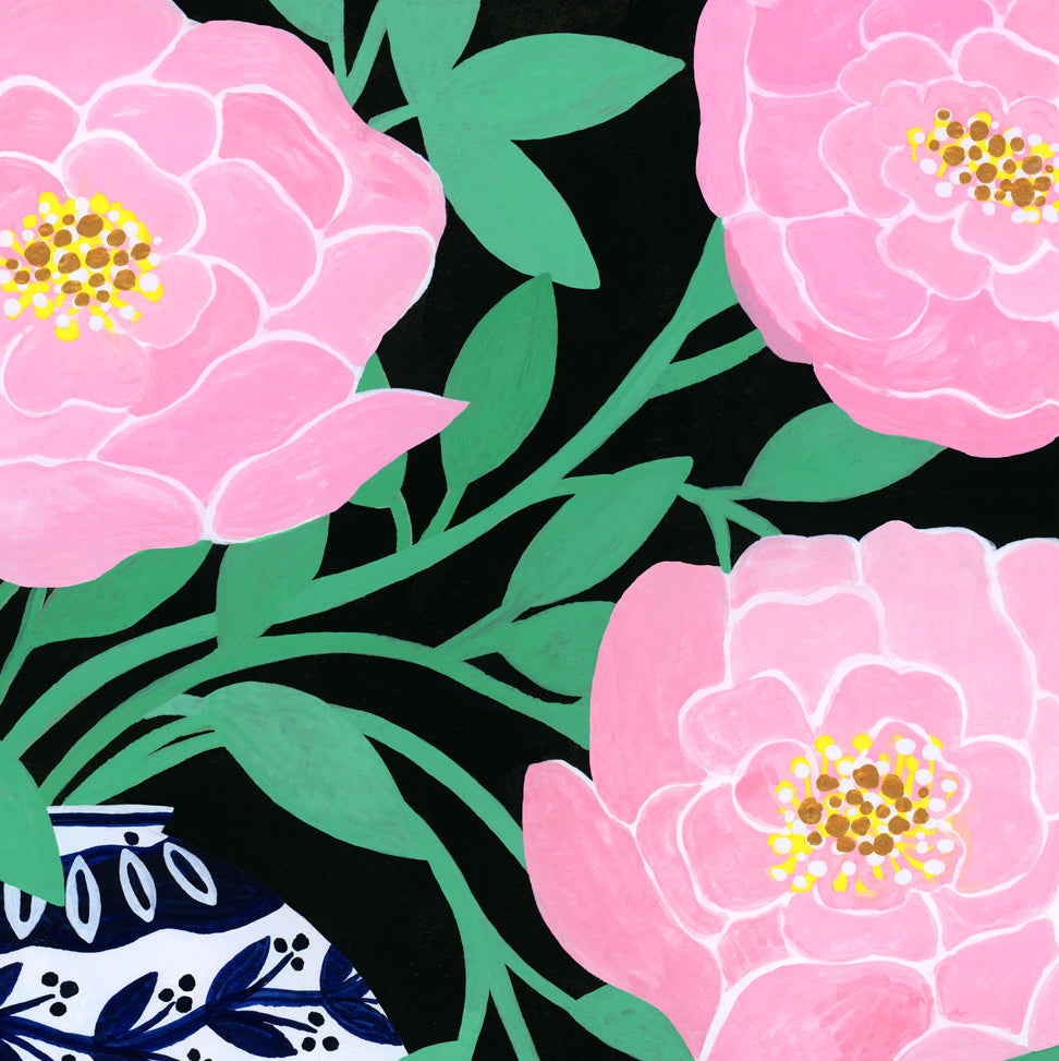 Pink Peonies Art Print