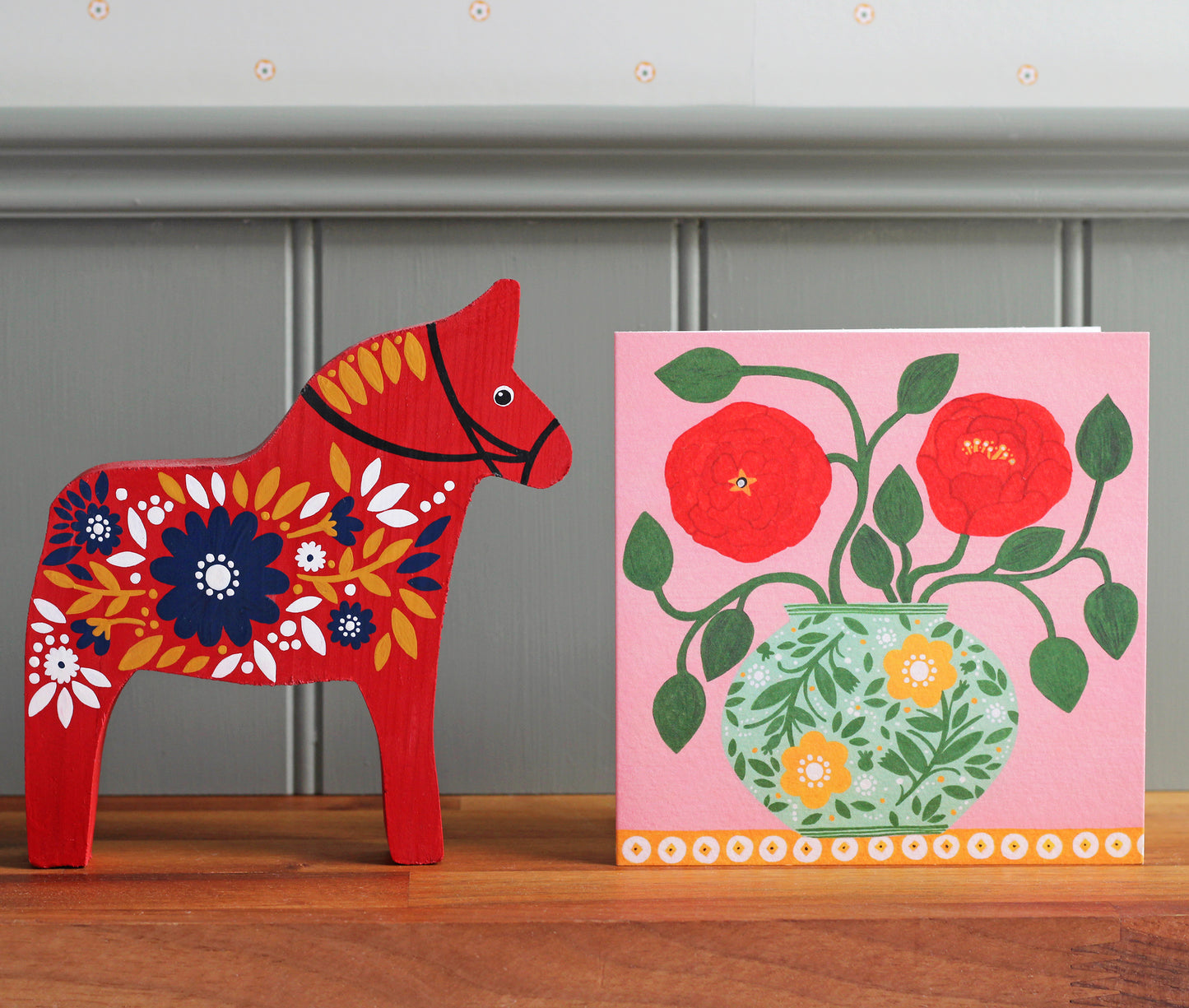 Notecard Pack - Folk Florals