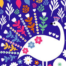 Load image into Gallery viewer, Scandi Peacock Art Print