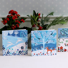 Load image into Gallery viewer, Notecard Pack - Winter Woodland