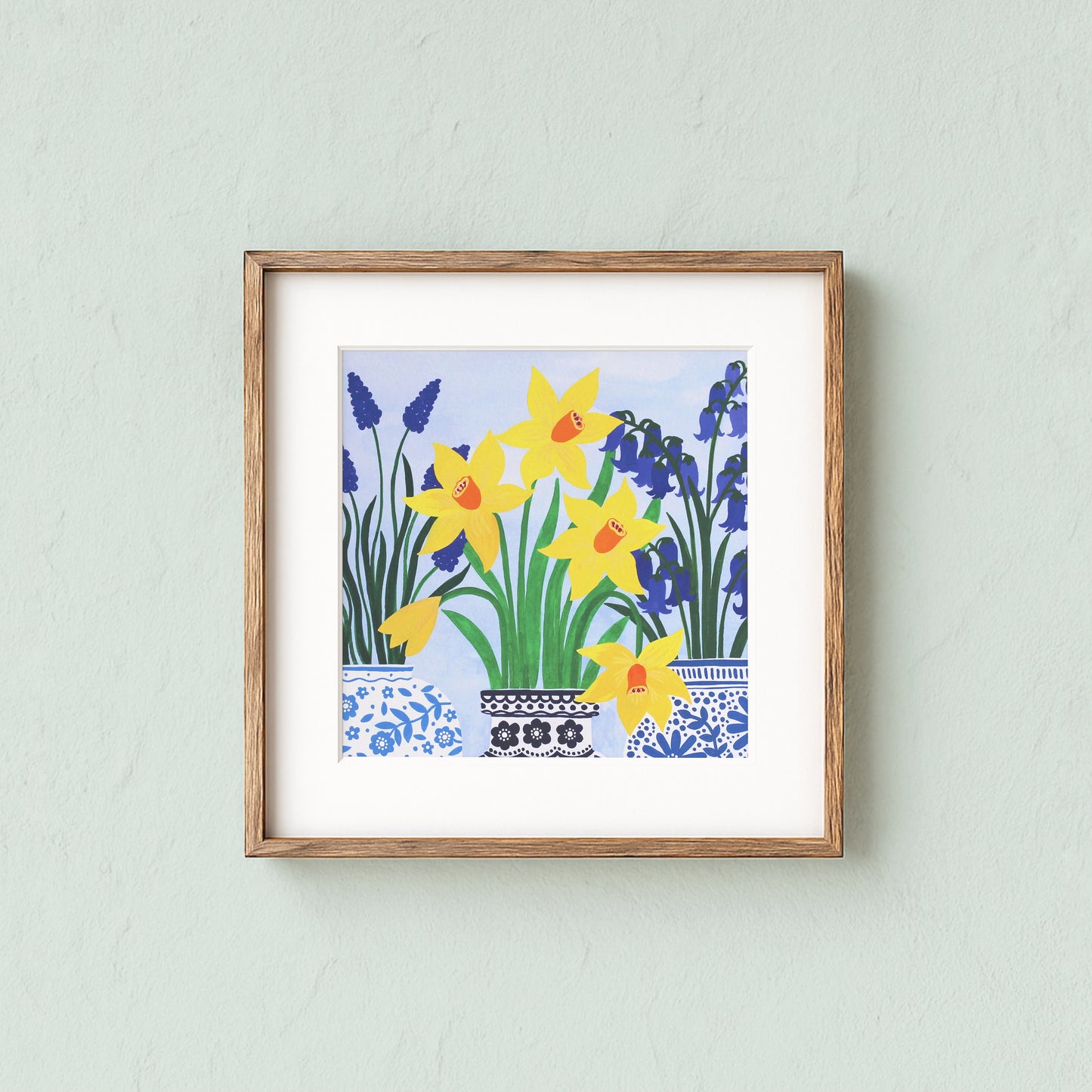 Spring Vases Art Print