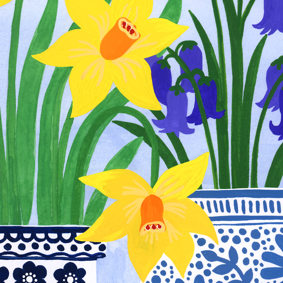 Spring Vases Art Print