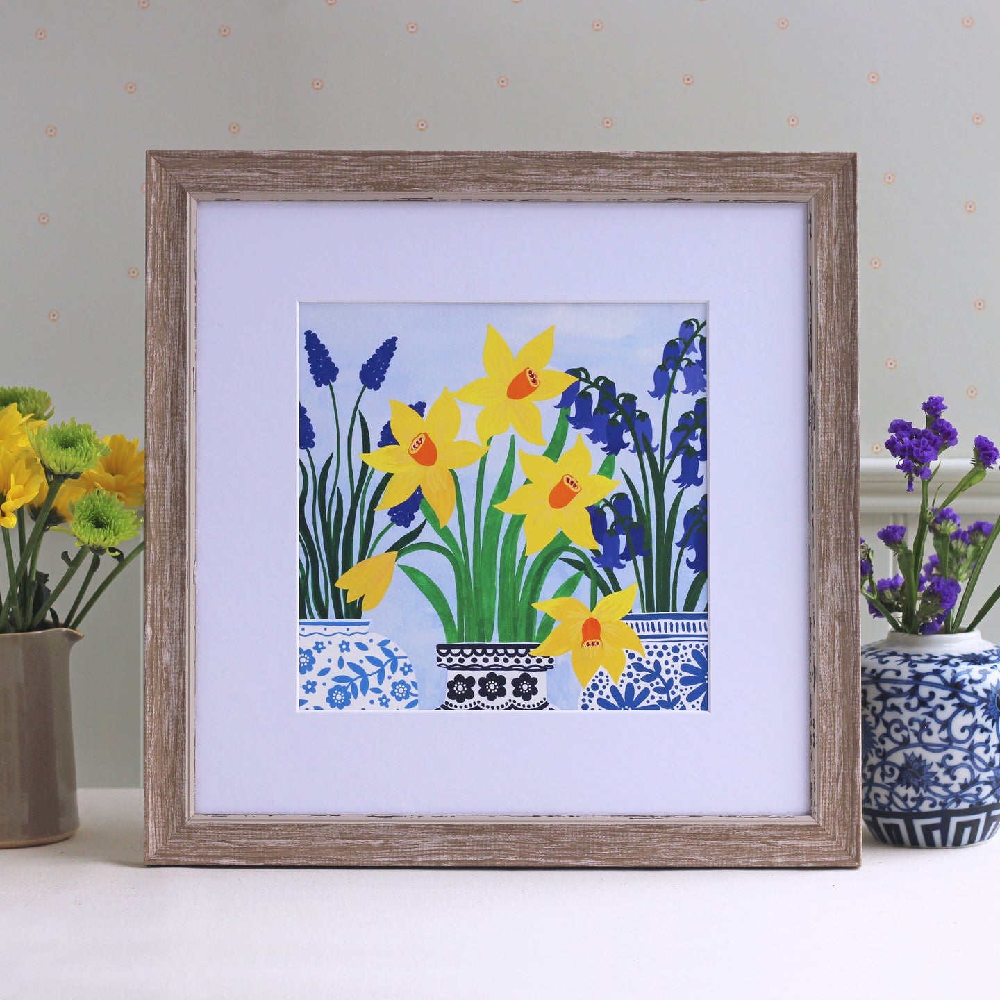 Spring Vases Art Print