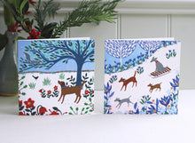 Load image into Gallery viewer, Notecard Pack - Winter Woodland