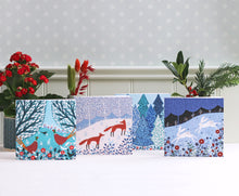 Load image into Gallery viewer, Notecard Pack - Winter Forest